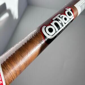 VTG NOS Rubbermaid Contact Paper Dark Teak 3 Yds x 18 In 1985 Retro RV